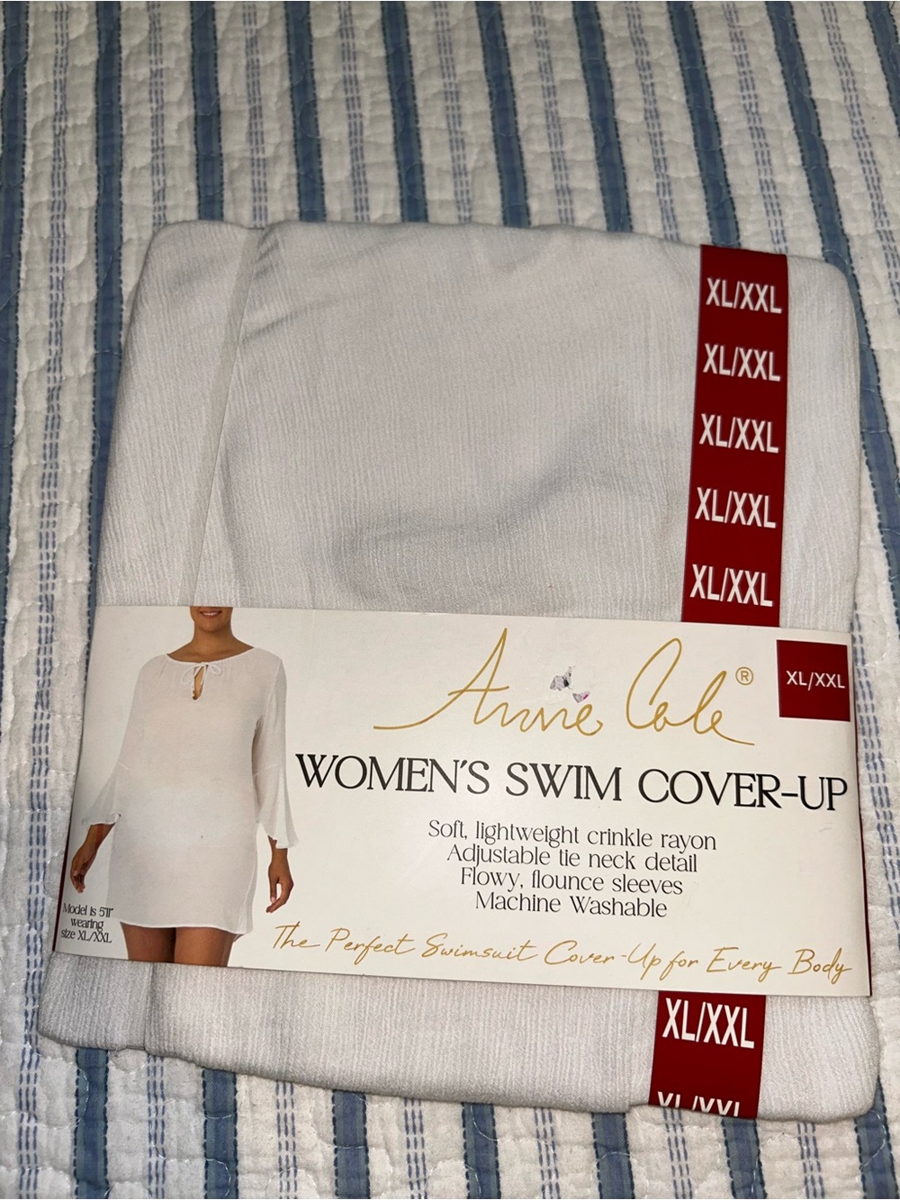 Anne Cole White Women's Swim Cover-Up